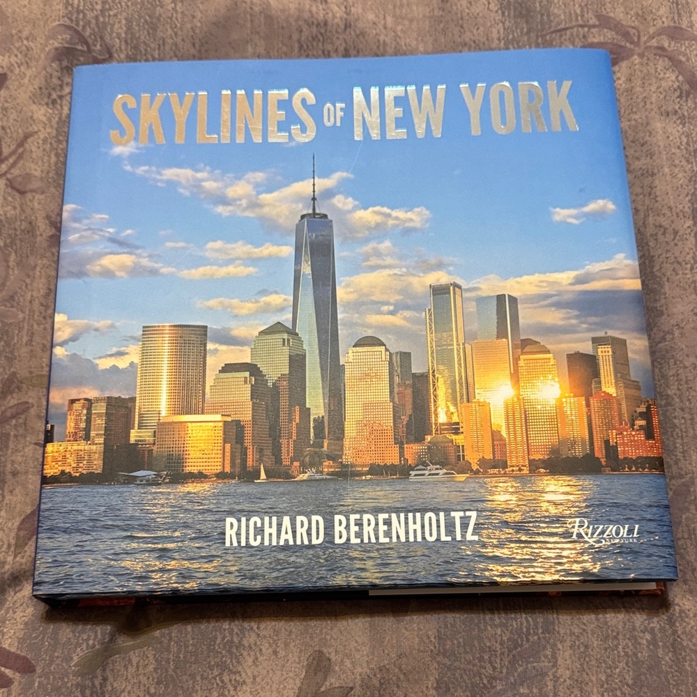 Rizzoli Skylines of New York picture book. Like new.